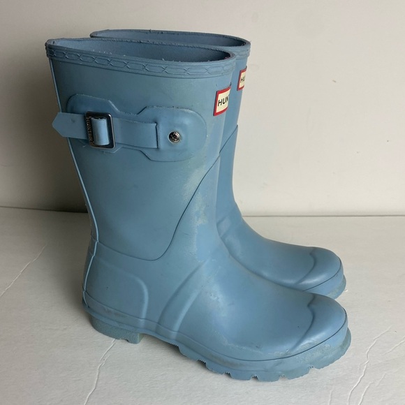 Hunter Shoes - Hunter Original Tour Short Gloss Rain Boots Mid calf  Size 7 flaws